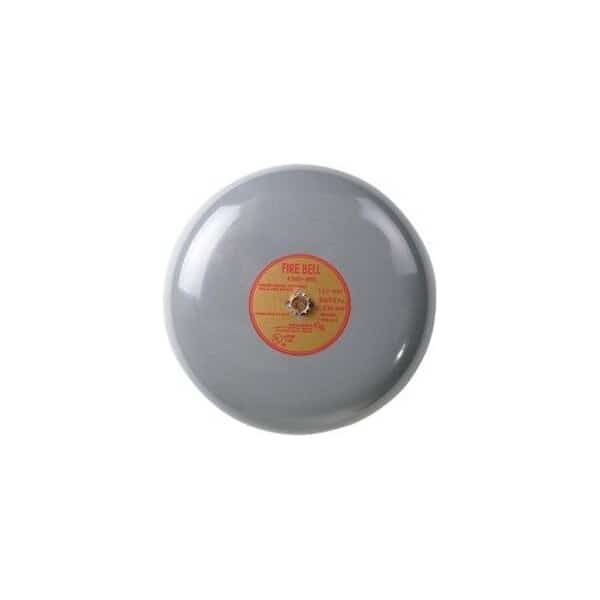 Fire Bell, Gray, 8 In.