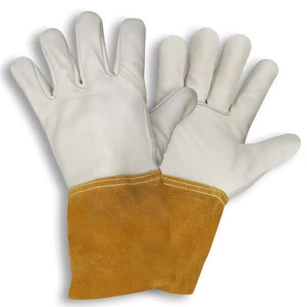 Welding Gloves, Cowhide, XL, 12 PK