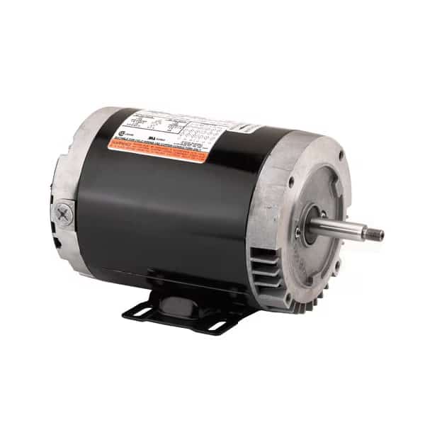 Motor, 3/4HP, 3450,2850RPM, 60, 50HZ, 56J, ODP
