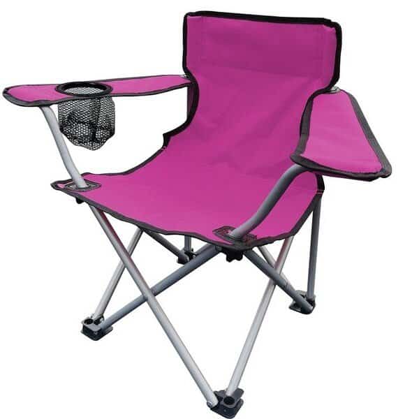 Chair Kids, 2314 in W, 13 in D, 19 in H, Steel Frame, Silver Gray Frame