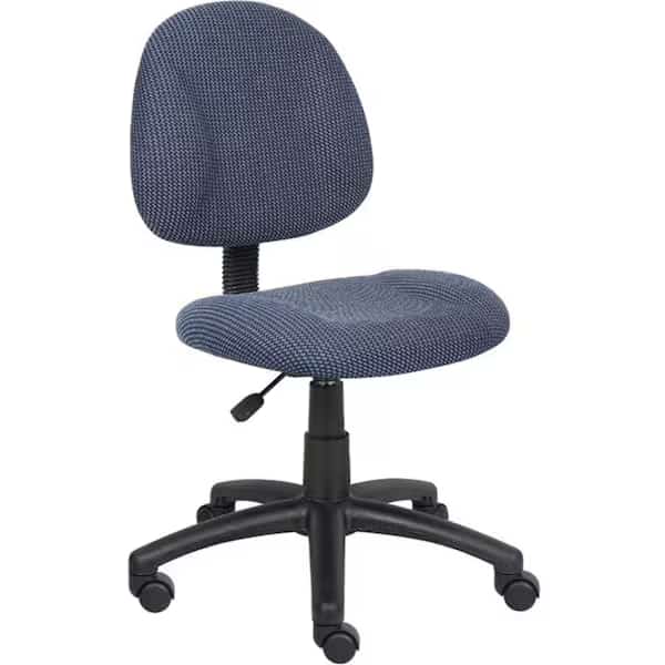 Boss Deluxe Posture Chair - Fabric - Blue
