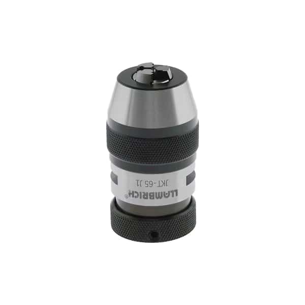 Keyless High Torque Drill Chuck 0.255" Cap., 1JT Mount Size, Steel