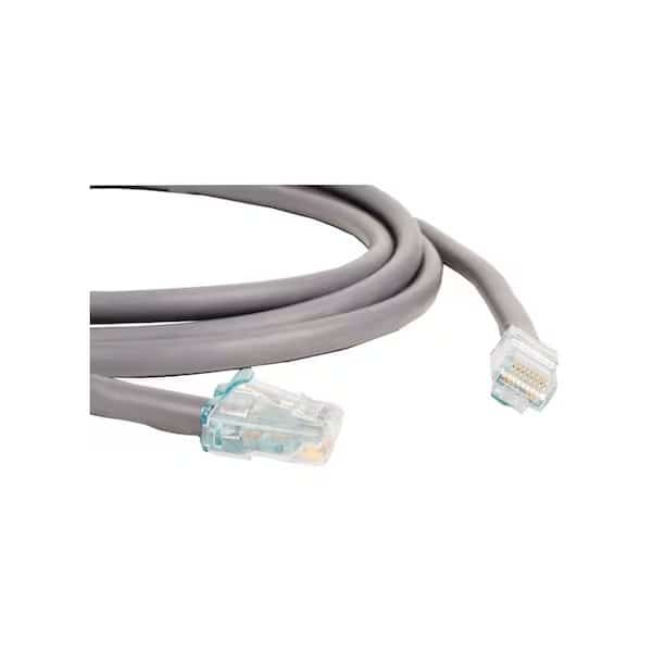 CBL ASSY MOD 23-4PR SOLID UTP, CAT6A T568B 25 FT DRK BLUE