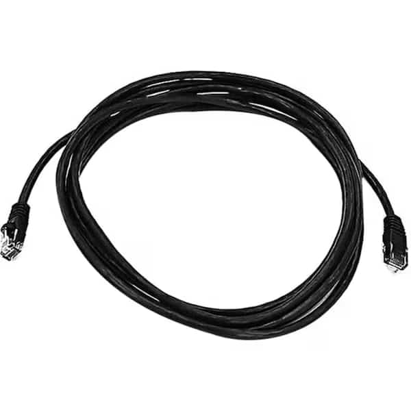 Ethernet Cable, Cat 5e, Black, 10 ft., MONOPRICE, Mfr# 3384