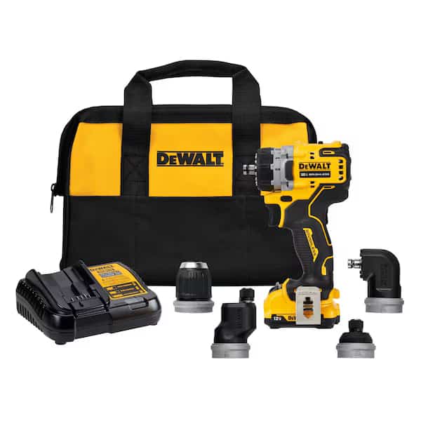 Cordless Drill, 3/8 in, 12V DC