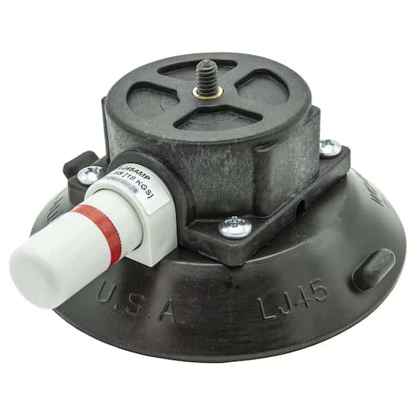 Suction Cup Mount, 4.5 Dia, 1/4-20x3/8