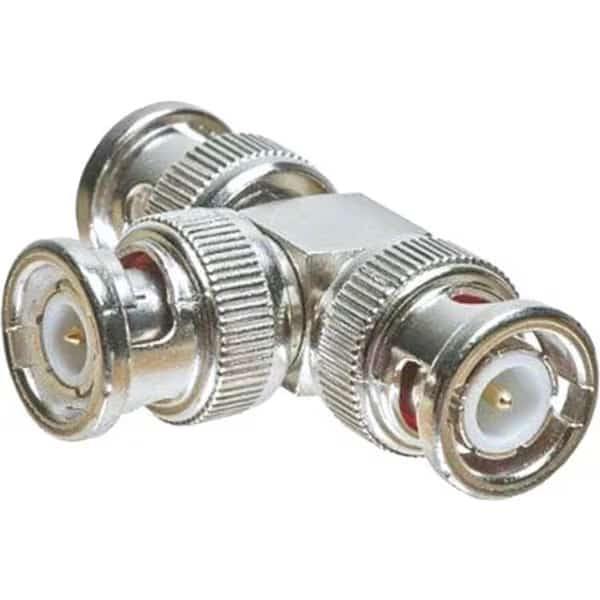 BNC "T" Adapter All Male, PK10