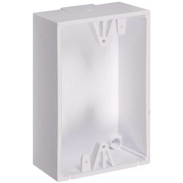 Back Box, Polycarbonate, White