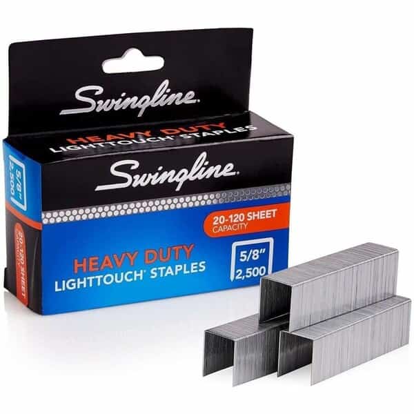 Staples, Litetch, Heavy Duty, 5/8, PK2500