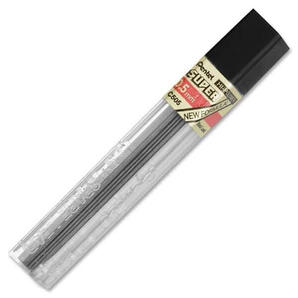 Hi-Polymer Super Lead Refill - 0.5Mm- 3H
