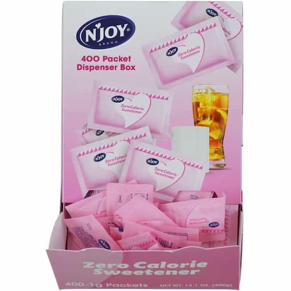 Pink Saccharin Artificial Sweetener Packets, 0.04 Oz Packet, 400 Packets/box