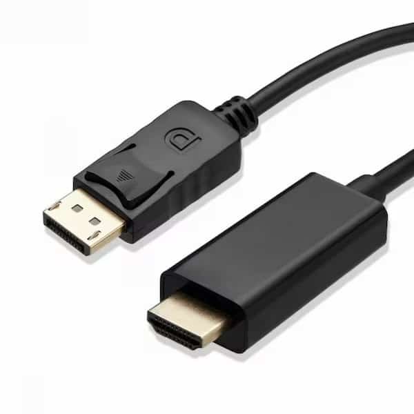 Display Port DP to HDMI Cable Adapter Converter Audio Video PC HDTV 1080P 60Hz 10FT