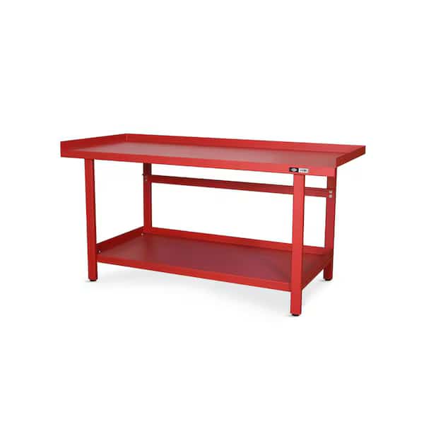 Heavy-Duty Workbench  72 in x 31 in x 36 in, 1,300 lbs Capacity