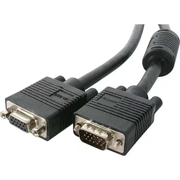 25 Ft Coax Vga Monitor Extension Cable