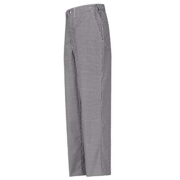 Mns Bk/Wht Chk Cook Pant, CHEF DESIGNS, Mfr# 2020BW 44 32