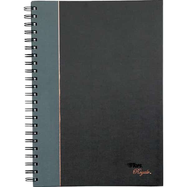 11-3/4 x 8-1/4" Gray Business Notebook