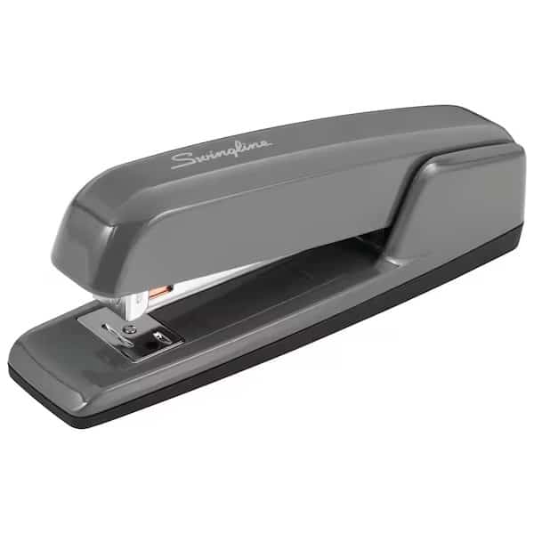 Business Desktop Stapler, 30 Sheets, Graphite Gray