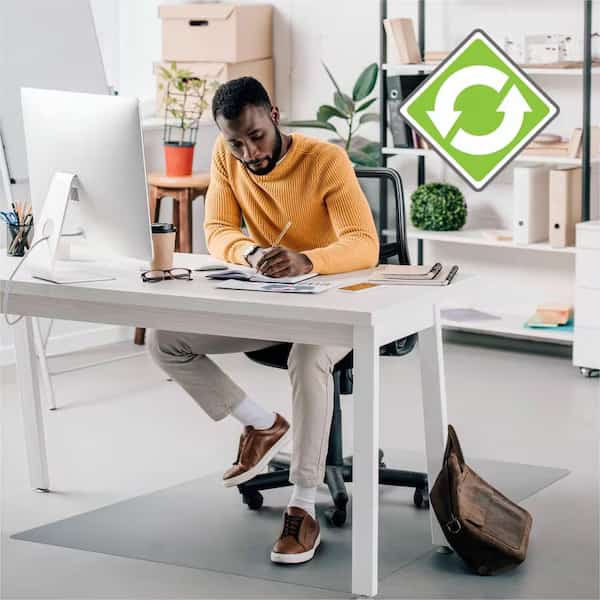 Chair Mat, 48" x 51, ECOTEX, Mfr# FRECO124851AEP