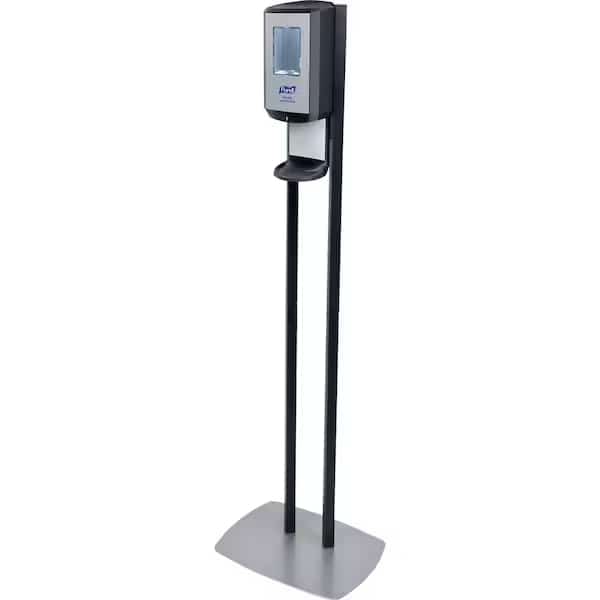 Hand Sanitizer Disp, GY, 1200mL, 28 1/2 inD