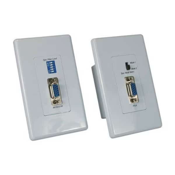 Vga/Qxga Over Cat5 Extender Wallplate Kit