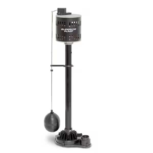 1/2 HP Plastic Pedestal Sump Pump