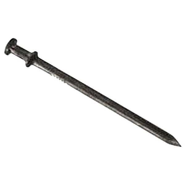 00 Scaffold Nail, 8D, 214 in L, Brite, Duplex Head, Round, Smooth Shank, 5 lb