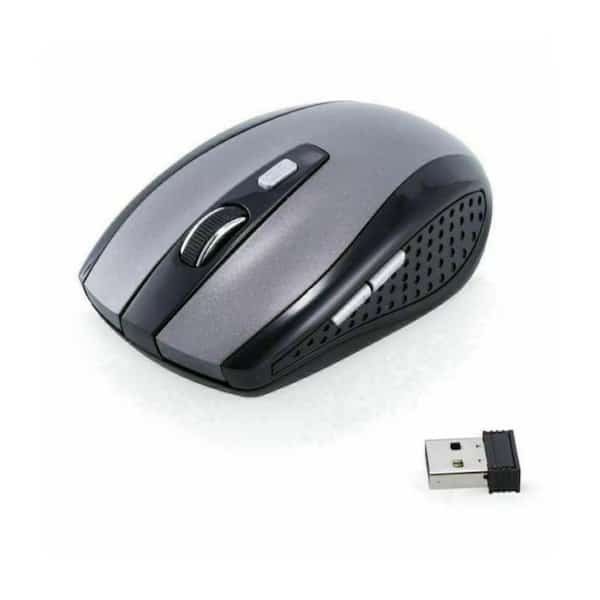 2.4GHz Wireless Optical Mouse Mice & USB Receiver For PC Laptop Computer DPI Gray