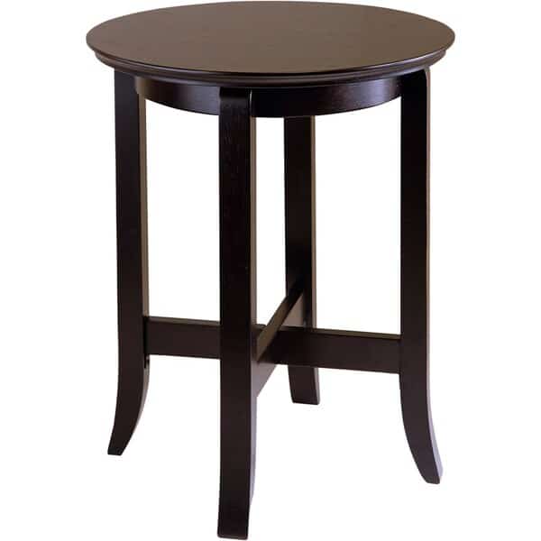 Winsome 92019 Toby End Table - Dark Espresso