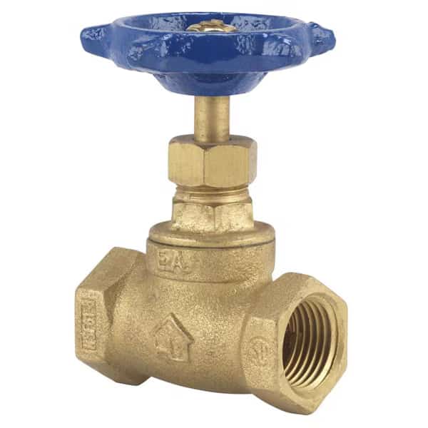 STOP VALVE 1/2"" 125PSI, B & K, Mfr#: 105-003NL