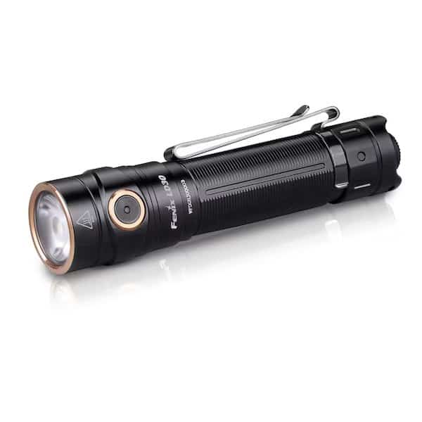 Flashlight, Aluminum, Black, 1600lm
