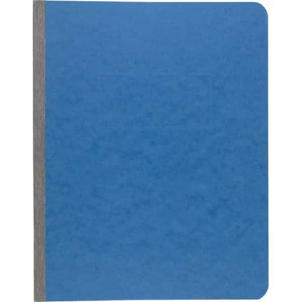 ACCO Presstex Report Cover, Prong Clip, Letter, 3" Capacity, Light Blue