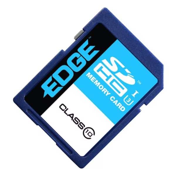 EDGE 32 GB Class 10/UHS-I (U3) SDHC - Lifetime Warranty