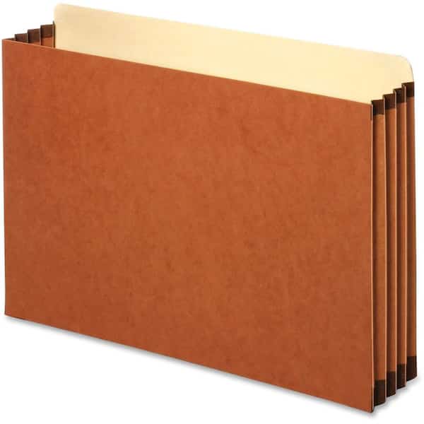 Pendaflex, FILE CABINET POCKETS, 3.5in EXPANSION, LEGAL SIZE, REDROPE, 10PK