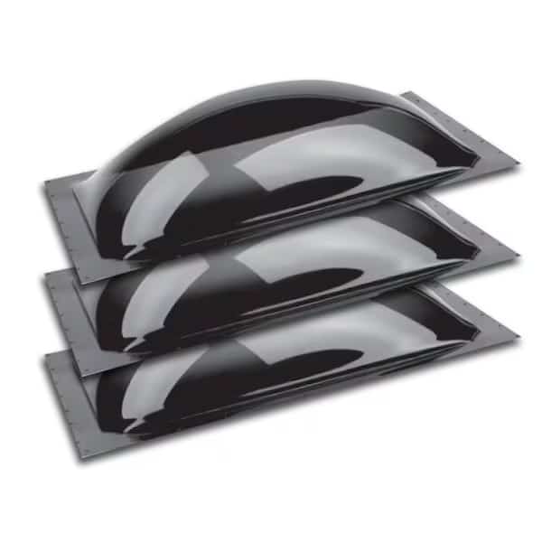SKYLIGHTS RV Smoke Black Set Of 3