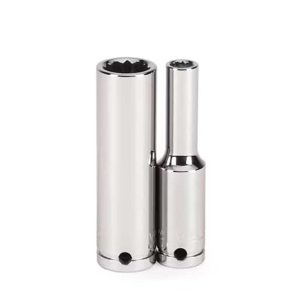 1/4" Drive, 1/2" SAE Socket, 12 Points, Deep , 1/2, 1/4" Dr.