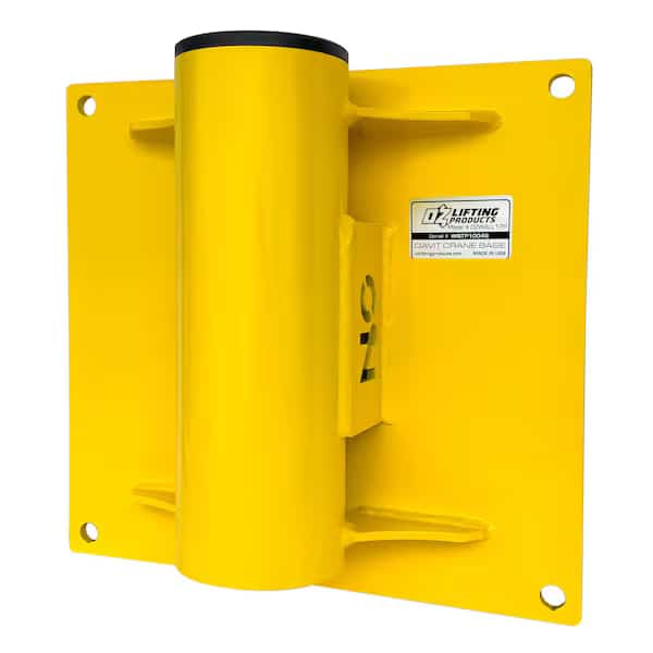 Wall mount base for the OZTP1200DAV Tele-Pro Davit Cranes