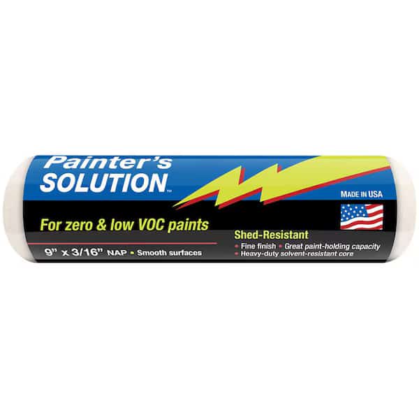 9" Paint Roller Cover, 3/16" Nap, Woven Fabric