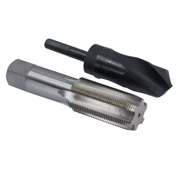 m40 x 4 HSS Plug Tap and 36.00mm HSS 1/2" Shank Drill Bit Kit