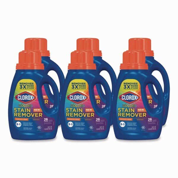 Stain Remover and Color Booster, Regular, 33 oz Bottle, PK6, 6PK