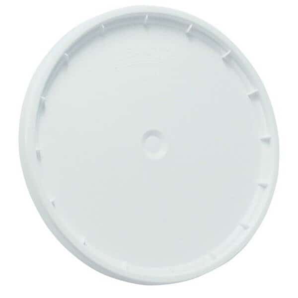53000 Paint Pail Lid, Polyethylene, White