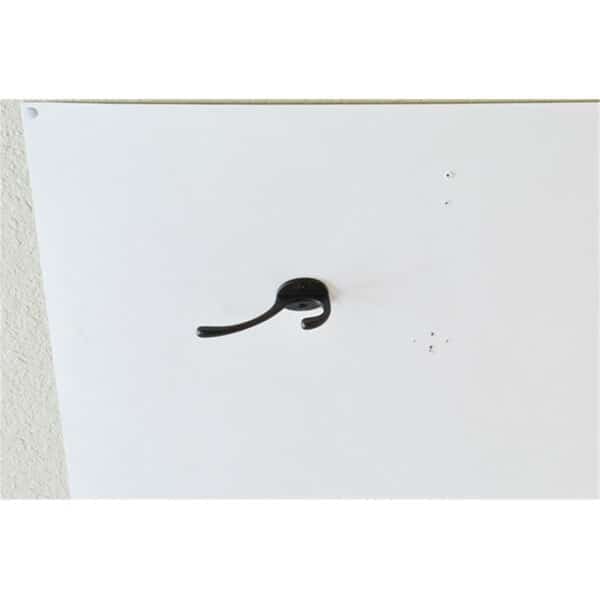 Vertical Double Robe Coat Hook- Venetian Bronze
