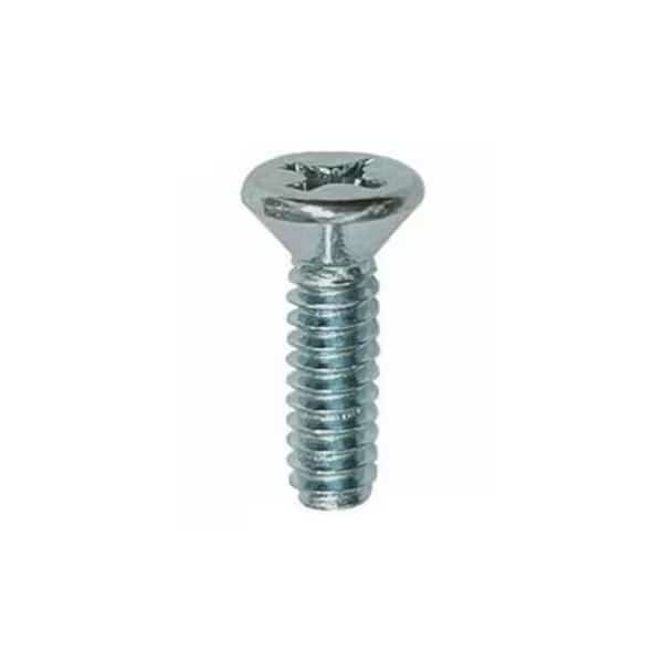 #6-32 x Phillips Flat Machine Screw Kit, Zinc Plated Finish, Carbon Steel