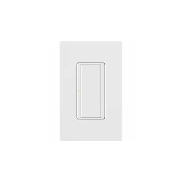 Wall Switch,1-Pole,On/Off,White, Mfr#: MA-AS-WH, LUTRON