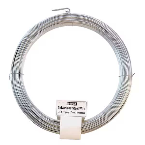 American Posts 171 ft. L Galvanized Steel 9 Ga. Wire
