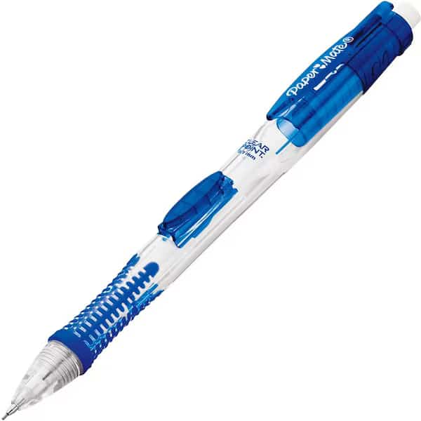 Mechanical Pencil, 0.7mm, Blue, PK12