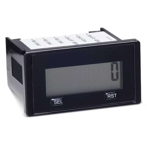 Electronic Counter, 8 Digits, LCD