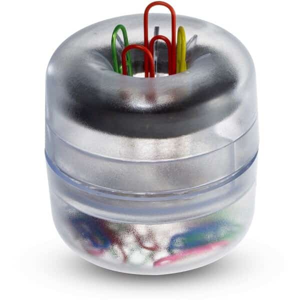EuroStyle Designer Paper Clip Holder, No Color