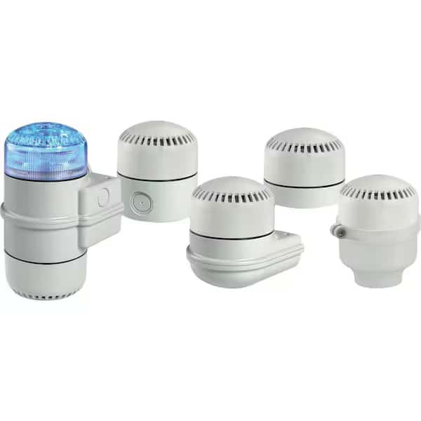 Base,Gray,LED, Mfr#: SLMBD-120-240GY, FEDERAL SIGNAL