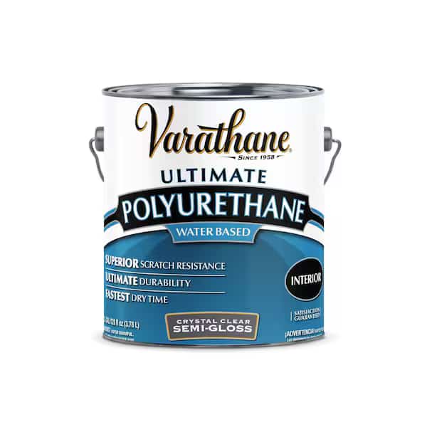 Polyurethane, Clear, Semi-Gloss, 1 gal.