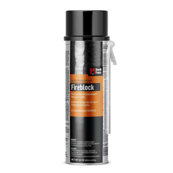 Spray Foam Sealant, Aerosol Can, Orange, 2-3:1 Expansion Ratio 12 PK